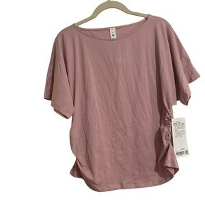 lululemon athletica Light Pink Short Sleeve Tee